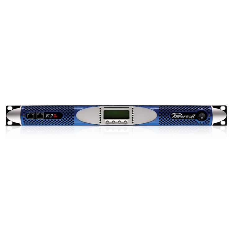 POWERSOFT K2 DSP+AESOP 2-канальный усилитель 2х1000 на 8 Ом, 2х1950 на 4Ом, 2х2400 на 2 Ом