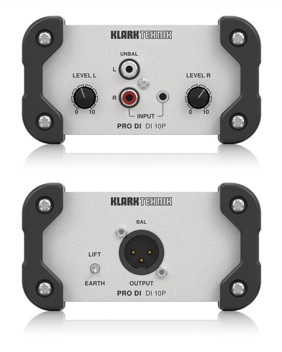 Директ бокс KLARK TEKNIK DI 10P пассивный