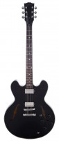 GIBSON 2019 ES-335 STUDIO EBONY полуакустическая гитара с кейсом