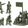 Сборные солдатики ZVEZDA Советский штаб 1941-1943гг, 1/72