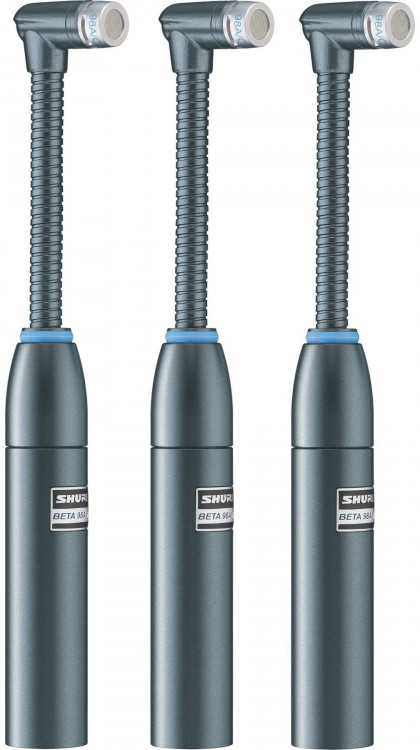 Shure BETA 98AMP/C-3PK комплект из 3-х миниатюрных микрофонов