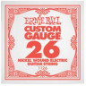 Ernie Ball 1126 калибр.026 одиночная для электрогитары/акустической гитары