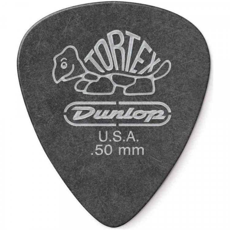 Медиаторы DUNLOP TORTEX PB STD-12/PLYPK черные 0,5 Std