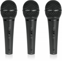 Комплект микрофонов Behringer XM1800S 3шт кардиоидных динамических