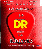 Комплект струн для акустической гитары DR RDA-12, 12-54