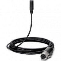 SHURE TL48B/O-MTQG-A Петличный всенаправленный мирофон TwinPlex,, оптимизирован для речи, низкая чувствительность, кабель 1.6мм,