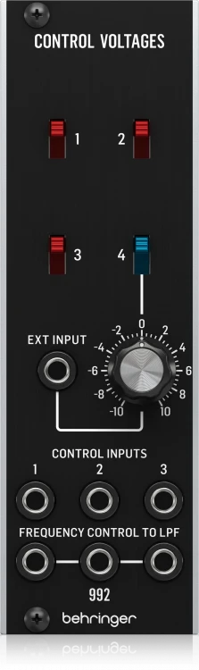 Модуль Behringer 992 CONTROL VOLTAGES аналоговый CV Routing