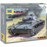 Сборная модель ZVEZDA Немецкий средний танк Pz.Kp.fw.III G, 1/100