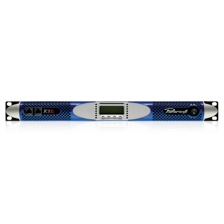 POWERSOFT K3 DSP + AESOP 2-канальный усилитель 2х1400 на 8 Ом, 2х2600 на 4Ом, 2х2800 на 2Ом