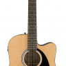 Fender FA-125CE Dreadnought Natural электроакустическая гитара
