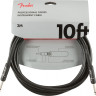 FENDER 10" INST CABLE BLK инструментальный кабель 3 м