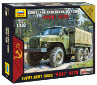 Советский грузовик "Урал" 1/100