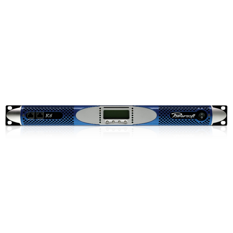 POWERSOFT K6 2-канальный усилитель мощности 2х1300 Вт на 8 Ом, 2х2500 Вт на 4Ом, 2х3600 Вт на 2 Ом