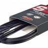 STAGG SYC2/MPS2P E - аудио шнур мини стерео Jack 1/8" - 2 x Jack 1/4", длина 2 метра, черного цвета