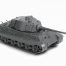 Тяжелый немецкий танк "Королевский Тигр" Порше 1/100