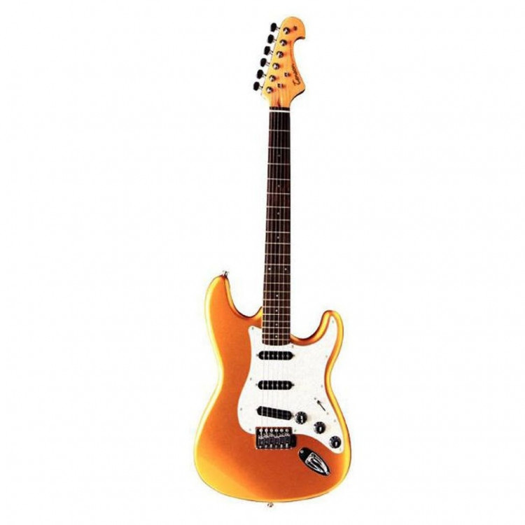 TENSON California ST Dual Blade Metallic-Copper электрогитара (2-SC/5-WS/1-V/2-TC)
