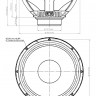 EIGHTEEN SOUND 15NMB1000/8 динамик НЧ 15"