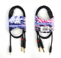 Аудио Y-кабель AuraSonics J35Y2J63-1-LONG