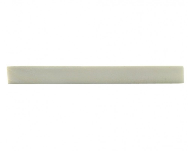 Порожек для акустической гитары нижний FIRE&STONE Bone Bridge Blank Acoustic кость 80x9,2x3 мм