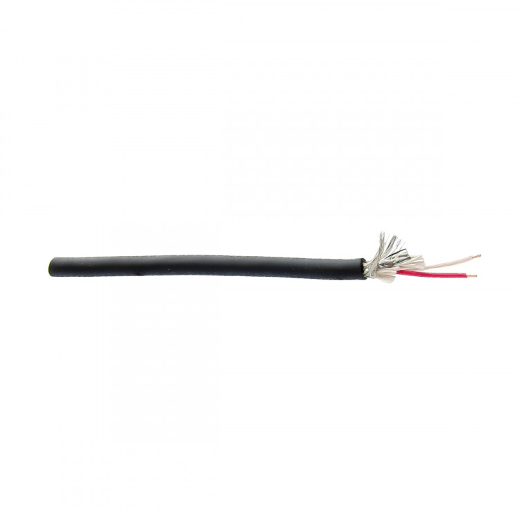 ROCKDALE DMX-001 инсталляционный DMX кабель (7x0.20)x2+64x0.12 диам 6 мм, чёрный