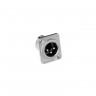 Amphenol AC3MMDZ - Разъем XLR панельный папа 3 контакта