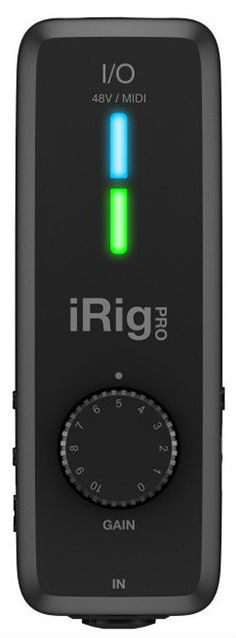 IK MULTIMEDIA iRig Pro I/O компактный аудио/midi интерфейс для iOS, Mac и PC