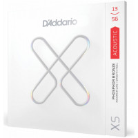 Струны для акустической гитары (13-56) D'ADDARIO XSAPB 1356 Medium среднее натяжение