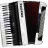 Аккордеон 4/4 HOHNER Bravo III 120 (A1681S) white белый
