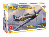 Сборная модель ZVEZDA Британский истребитель"Хоукер Харрикейн IIC", 1/72