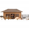 Набор фигурок животных MASAI MARA ММ205-067 серии "На ферме": Ферма игрушка 21 предмет