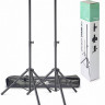 STAGG SPS-0620 BK SET - 2 стойки под акустические системы регулируемые (113 см-175 см)