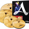 ZILDJIAN A20579-11 A' CUSTOM 5 PACK MATCHED SET набор тарелок (14" HiHat, 16" Crash, 20" Medium Ride, 18" Crash)