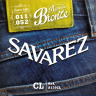 Струны для акустических гитар SAVAREZ A130CL Acoustic Bronze (11-15-22-32-41-52) легкого натяжения