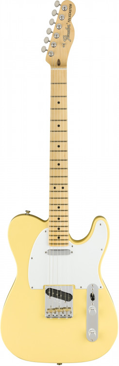 FENDER AMERICAN PERFORMER TELECASTER®, MN, VINTAGE WHITE электрогитара с чехлом