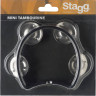 STAGG TAB-MINI/BK - мини-тамбурин с ручкой