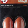 STAGG EGG-2 OR шейкеры пластиковые яйцо- пара