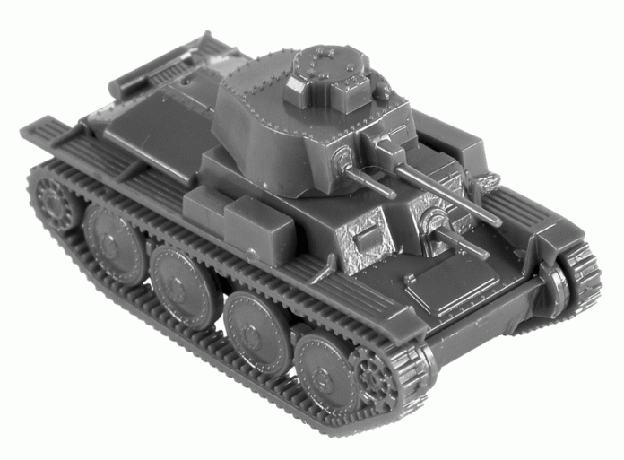Немецкий лёгкий танк Т-38 1/100