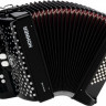 Детский кнопочный аккордеон HOHNER Nova II 48 (A1552) Black гриф B