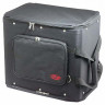 STAGG RB-6U - мягкий футляр RACK 19", 6U, черный нейлон, фанерный каркас, внешний карман