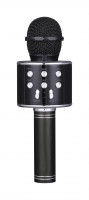 Беспроводной микрофон FunAudio G-800 Black поддержка файлов: MP3 WMA, рабочее время 5-8 часов черный