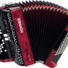 Кнопочный аккордеон HOHNER Nova II 72 (A1563) 3/4 Red гриф B