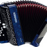 Кнопочный аккордеон HOHNER Nova II 72 (A1564) 3/4 Blue гриф B