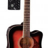 Tenson D10 CE Dreadnought Cutaway Violinburst электроакустическая гитара