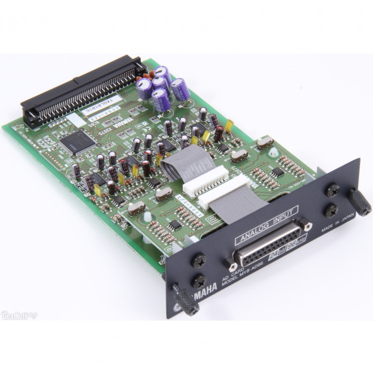 YAMAHA MY8-AD96 карта AD 8 входов 24BIT-96KHZ(D-SUB 25PIN X1)