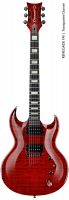 DBZ DIAMOND RENFM15-TGA Renegade FM Trans Garnet электрогитара