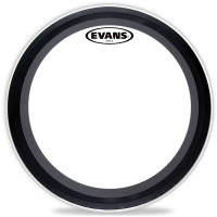 EVANS BD22EMAD 22' EMAD CLEAR BASS однослойный прозрачный пластик, 22'