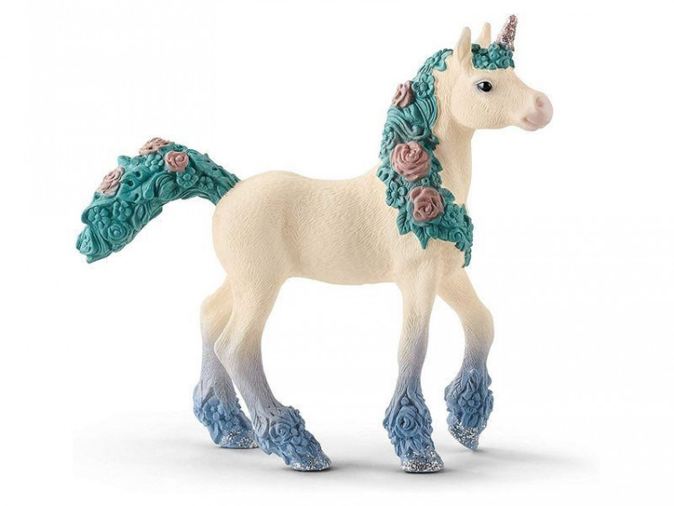 Фигурка Schleich Цветочный единорог, жеребенок