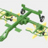 Р/У фермерский трактор Korody с роторной косилкой, широкие колеса 1/24 2.4G 6CH RTR