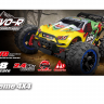 Радиоуправляемая трагги Remo Hobby EVO-R TWINS MOTOR (зеленая) 4WD 2.4G 1/8 RTR