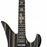 Schecter SYNYSTER CUSTOM-S BLK/GOLD электрогитара